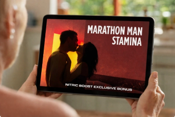 Nitric Boost Ultra bonus Marathon Man Stamina guide for sexual endurance, control, and confidence